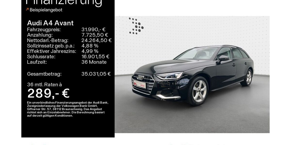 Audi A4 33.076 km 29.980 &euro; Hofheim 65719