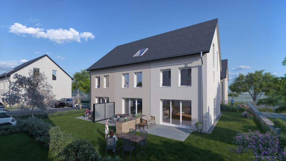 Modernes Reihenendhaus mit 136 m² Wohnfläche im KfW-55 Standard jetzt NEU mit KfW-55-Förderung 5 zimmer