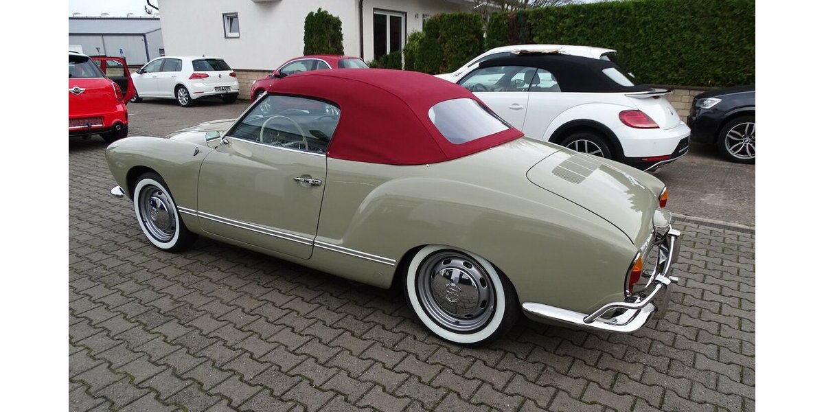 VW Karmann Ghia Cabrio vollständig restauriert 1.200 km 63.900 € Rodgau 63110