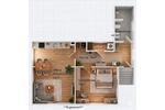 Hochparterre Biblis - 2 Zimmer, 55 m&sup2;, 750&euro; | Angebot:26644187