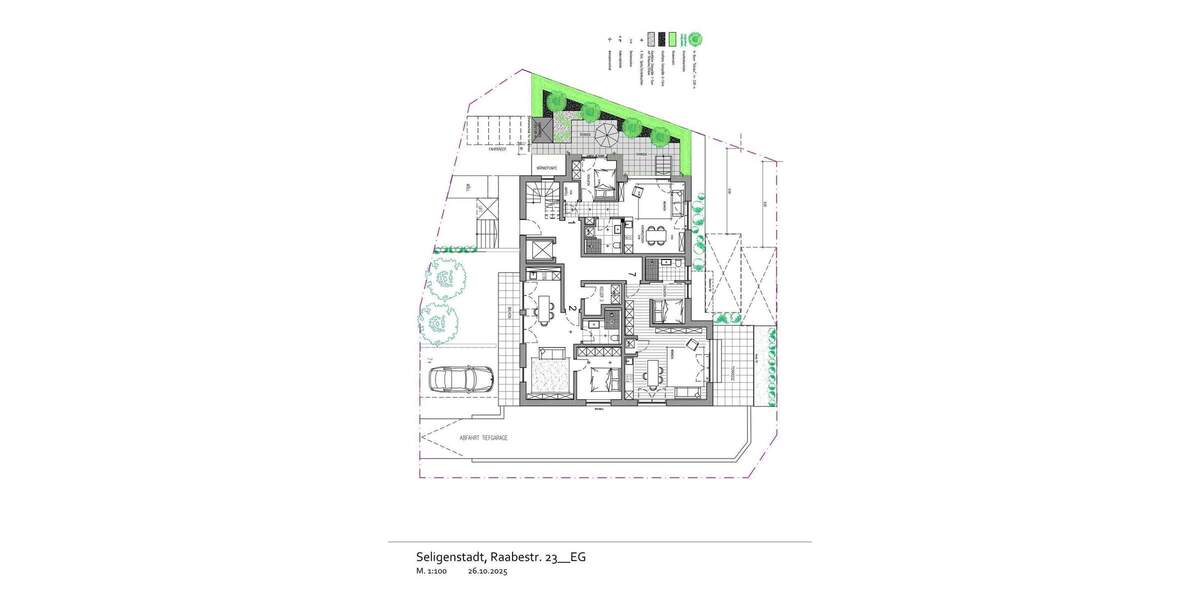 Terrassenwohnung Seligenstadt - 2 Zimmer, 52 m&sup2;, 339.000&euro; | Angebot:25661331