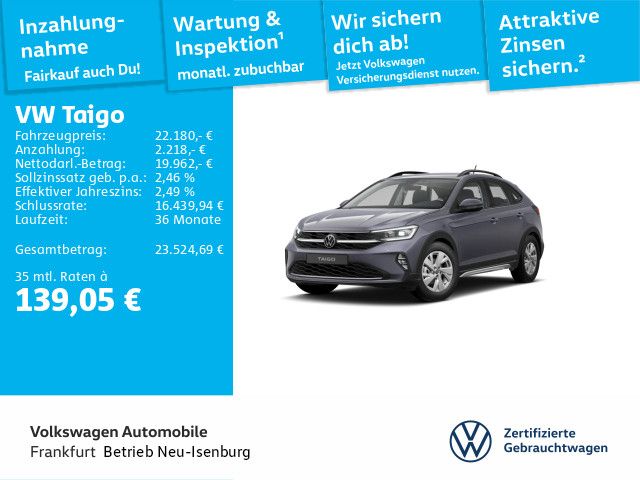 VW Taigo 13.502 km 21.880 &euro; Neu-Isenburg 63263