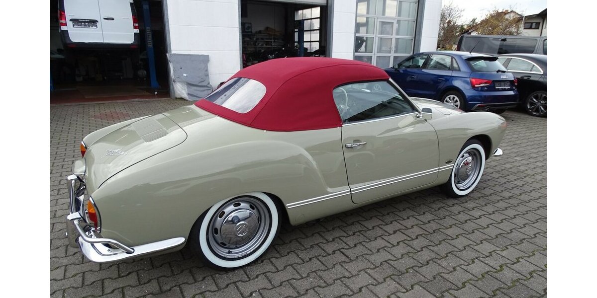 VW Karmann Ghia Cabrio vollständig restauriert 1.200 km 63.900 € Rodgau 63110