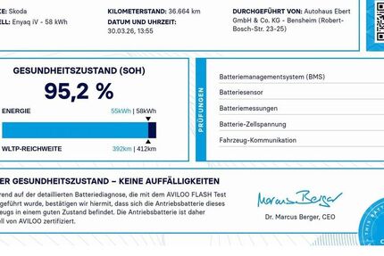 Skoda Enyaq 36.600 km 26.490 &euro; Bensheim 64625