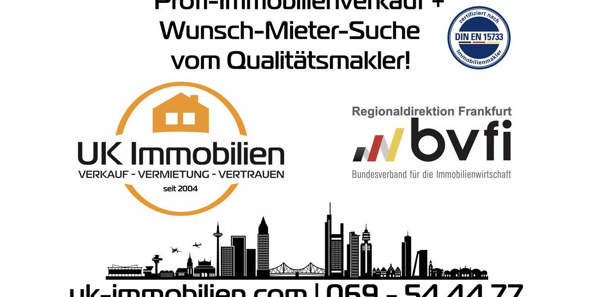 Etagenwohnung Frankfurt am Main Mitte-West - 5 Zimmer, 145 m&sup2;, 2.300&euro; | Angebot:26365153