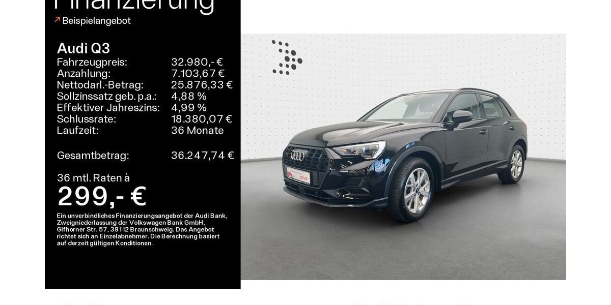 Audi Q3 48.991 km 30.799 &euro; Hofheim 65719