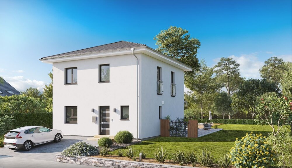 Ihre neue Stadtvilla in Heusenstamm malerfertig inkl. Grundstück - Einfamilienhaus Heusenstamm | Angebot:27284927