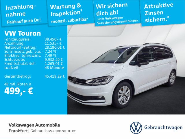VW Touran 7.951 km 38.450 € Frankfurt 60326