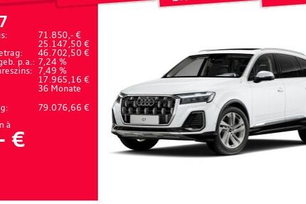 Audi Q7 7.526 km 71.849 &euro; Frankfurt am Main 60326