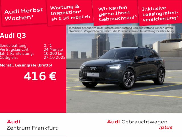 Audi Q3 8.816 km 44.850 € Frankfurt am Main 60314