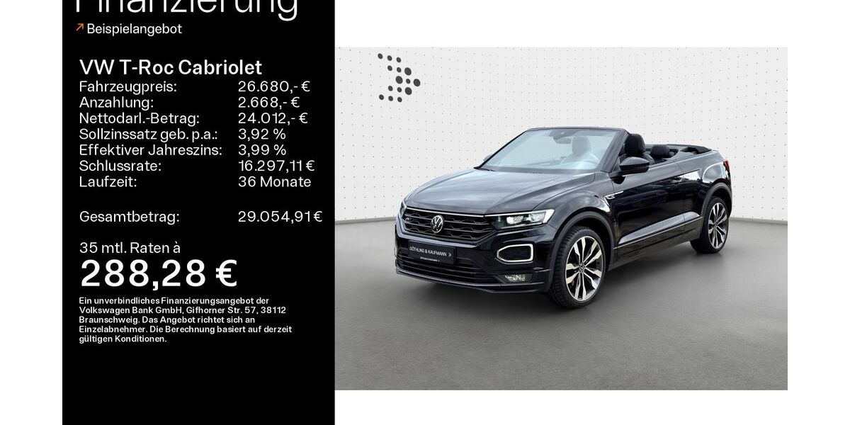 VW T-Roc 52.597 km 26.280 &euro; Hofheim 65719
