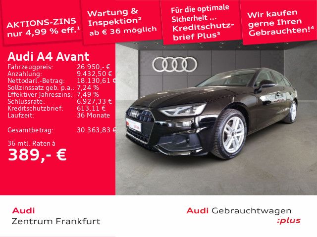 Audi A4 27.764 km 26.950 &euro; Frankfurt am Main 60314