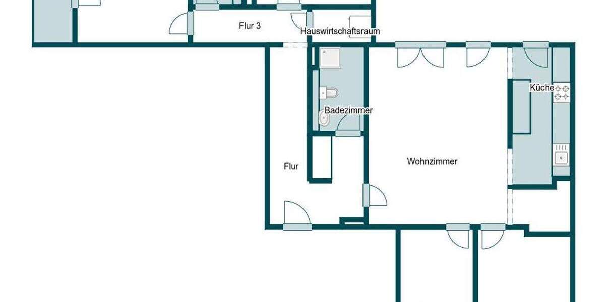 Etagenwohnung Frankfurt Gallus - 5 Zimmer, 147 m&sup2;, 925.000&euro; | Angebot:25602609