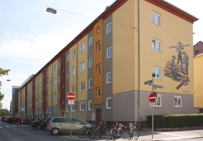 Etagenwohnung Frankfurt am Main Innenstadt 3 - 2 Zimmer, 46 m&sup2;, 646&euro; | Angebot:25437202