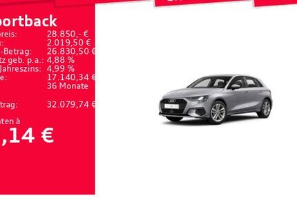 Audi A3 28.452 km 27.880 &euro; Frankfurt am Main 60314