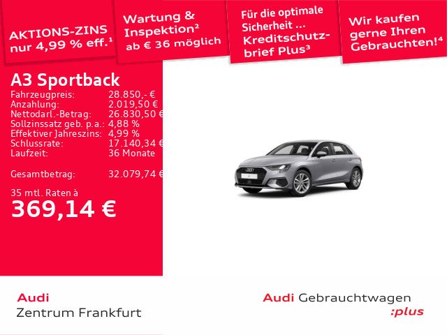 Audi A3 28.452 km 27.880 &euro; Frankfurt am Main 60314