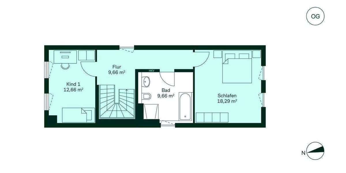 Reihenmittelhaus Langen - 5 Zimmer, 156 m&sup2;, 869.900&euro; | Angebot:25731241