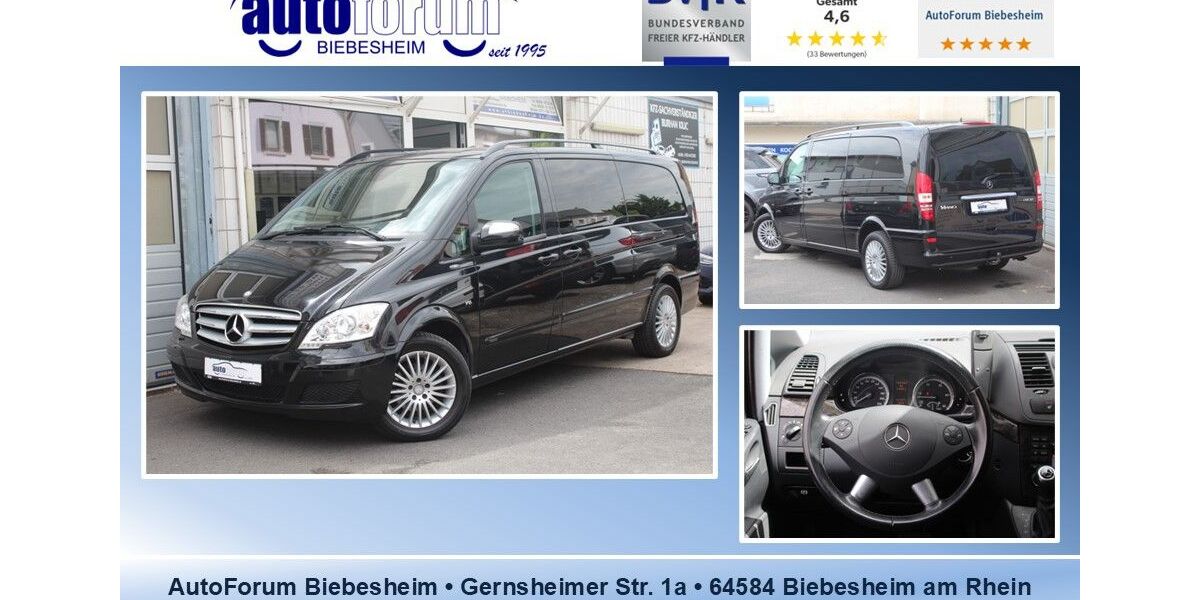 Mercedes-Benz Viano 186.000 km 19.999 &euro; Biebesheim 64584