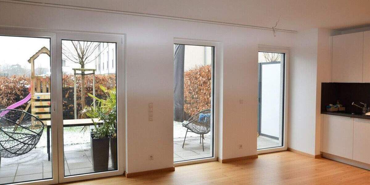 Helle moderne Erdgeschosswohnung mit eigenem Garten 3 zimmer