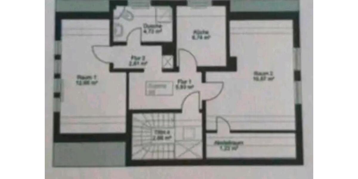 Dachgeschoßwohnung Rüsselsheim am Main - 2 Zimmer, 51 m&sup2;, 222.000&euro; | Angebot:25141613