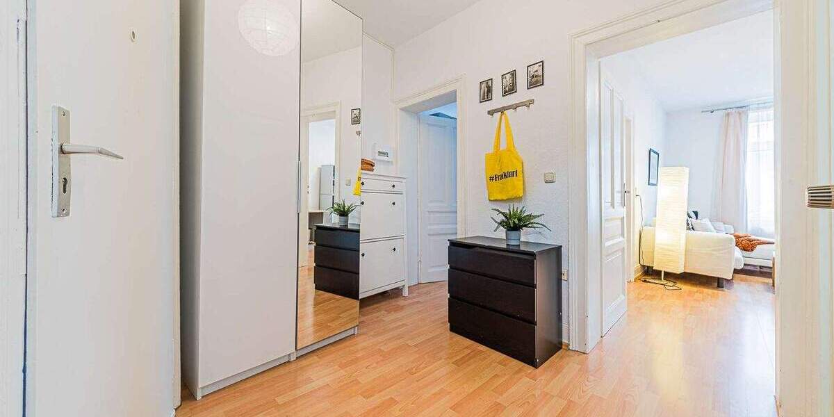 Etagenwohnung Frankfurt am Main Bockenheim - 2 Zimmer, 55 m&sup2;, 1.520&euro; | Angebot:25600905
