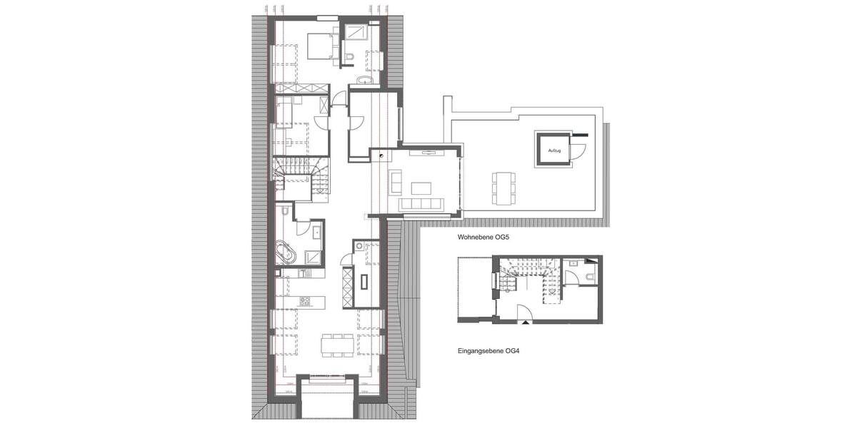 Etagenwohnung Offenbach am Main Bieberer Berg - 5 Zimmer, 200 m&sup2;, 1.200.000&euro; | Angebot:25095292