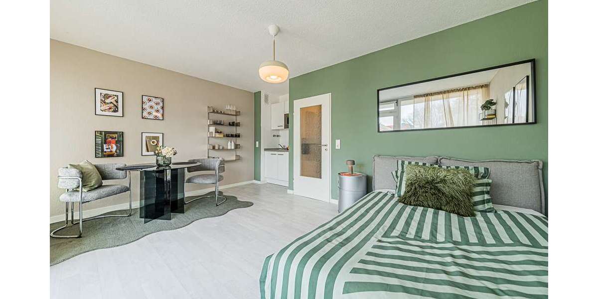 Wohnung zum Mieten in Frankfurt 1.390 € 29 m² 1 zimmer