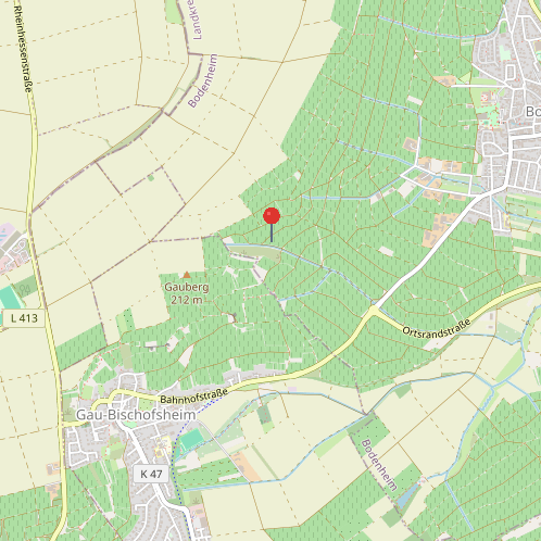 ***Sonniger Weinberg mit ca. 4.953 m² in attraktiver Lage von Bodenheim*** - Grundstück Bodenheim | Angebot:25542353