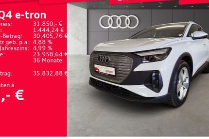 Audi Q4 e-tron 46.823 km 31.350 &euro; Frankfurt am Main 60314