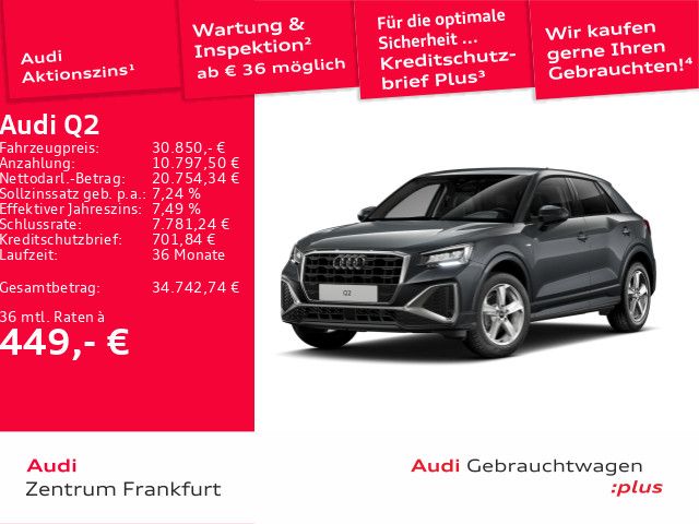 Audi Q2 7.999 km 30.850 &euro; Frankfurt am Main 60314