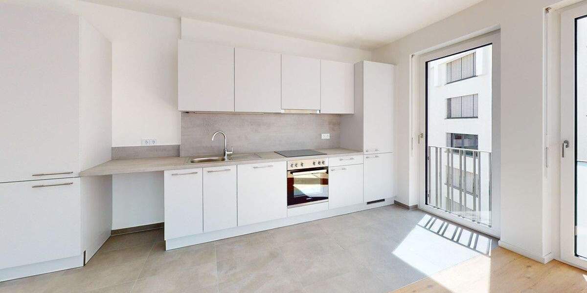 M43 Central Living | Moderne, kompakte 2-Zimmerwohnung mit EBK + Balkon im ruhigen Innenhof 2 zimmer