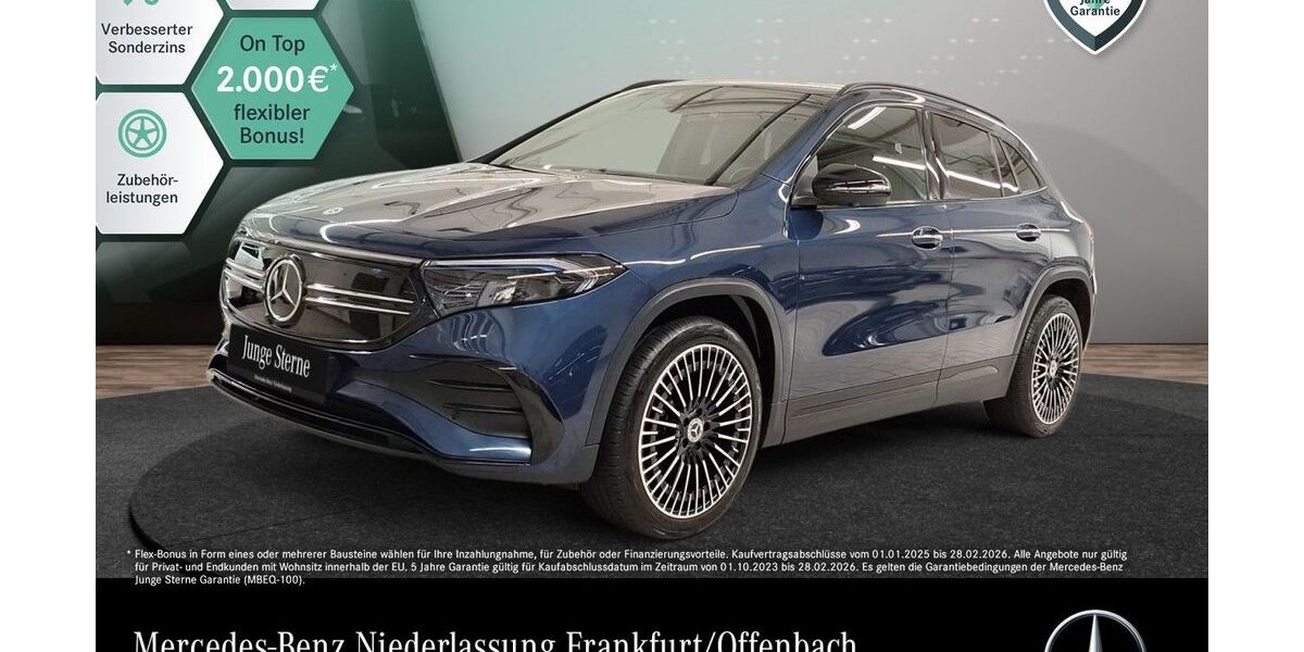Mercedes-Benz EQA 7.975 km 37.890 &euro; Frankfurt 60599