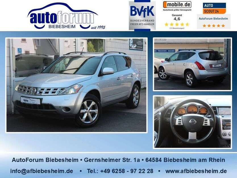 Nissan Murano 100.790 km 6.990 € Biebesheim am Rhein 64584