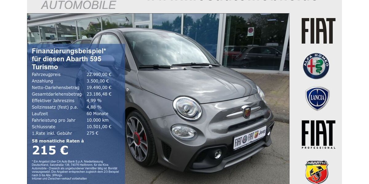 Abarth 595 Turismo 41.091 km 21.990 &euro; Dreieich 63303