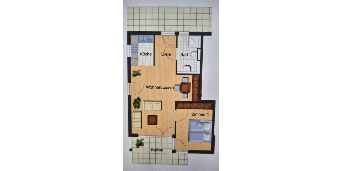 2 Zimmer, Bad Terasse, Seniorengerechtes Wohnen ab 60 Jahre, barrierefrei - 2- Heusenstamm | Angebot:27343787