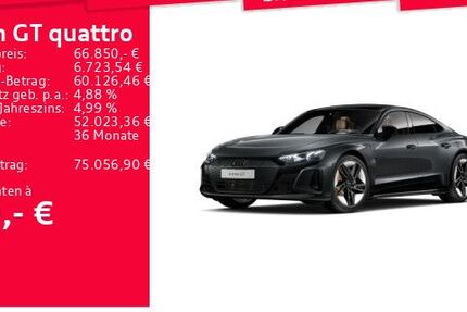 Audi e-tron GT 15.387 km 66.850 &euro; Frankfurt am Main 60326