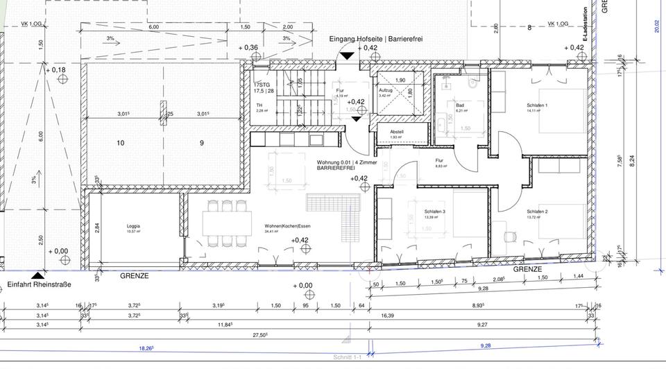 Erdgeschoßwohnung Ginsheim-Gustavsburg Gustavsburg - 4 Zimmer, 98 m&sup2;, 400.000&euro; | Angebot:23708860