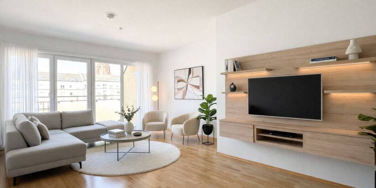 Etagenwohnung Frankfurt am Main Sachsenhausen - 3 Zimmer, 73 m&sup2;, 585.000&euro; | Angebot:26228518