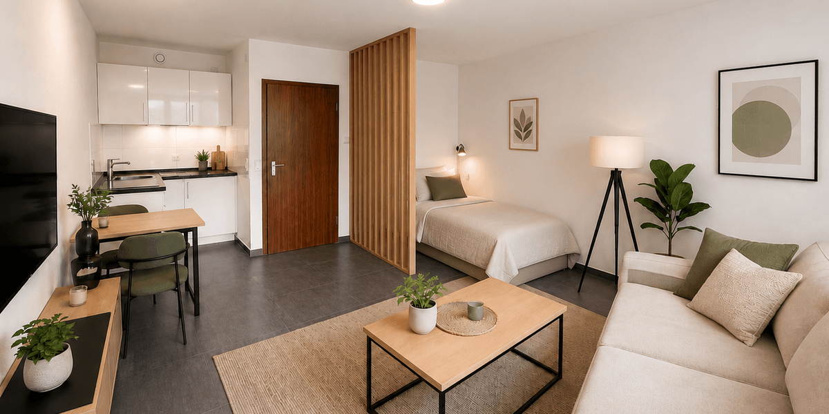 Etagenwohnung Offenbach am Main Buchrain - 1 Zimmer, 34 m&sup2;, 99.999&euro; | Angebot:27081480