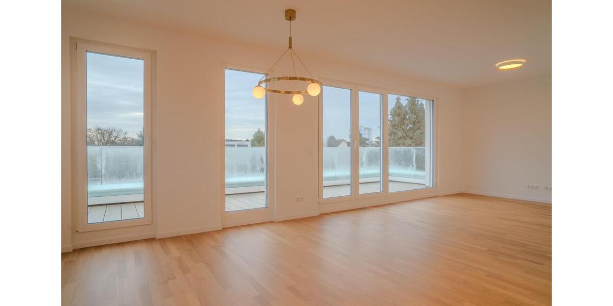 3-Zimmer-Penthouse-Wohnung – Toplage NEUBAU Erstbezug | Komplette Etage mit Skyline-Blick 3 zimmer