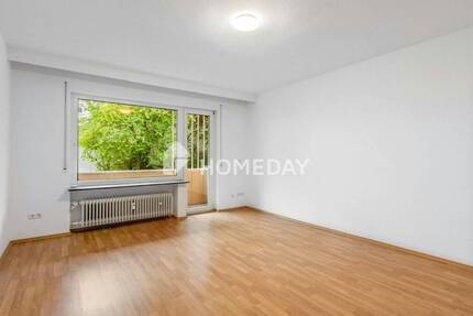 Gepflegte 2-Zimmer-Erdgeschosswohnung mit Südloggia in gefragter Lage von Frankfurt am Main 2 zimmer