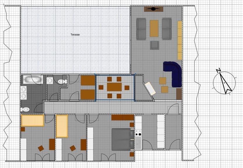 Terrassenwohnung Groß-Umstadt Umstadt - 5 Zimmer, 120 m&sup2;, 1.350&euro; | Angebot:26312769