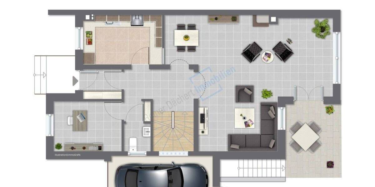 Doppelhaushälfte Darmstadt Kranichstein - 5 Zimmer, 152 m&sup2;, 567.500&euro; | Angebot:26891517