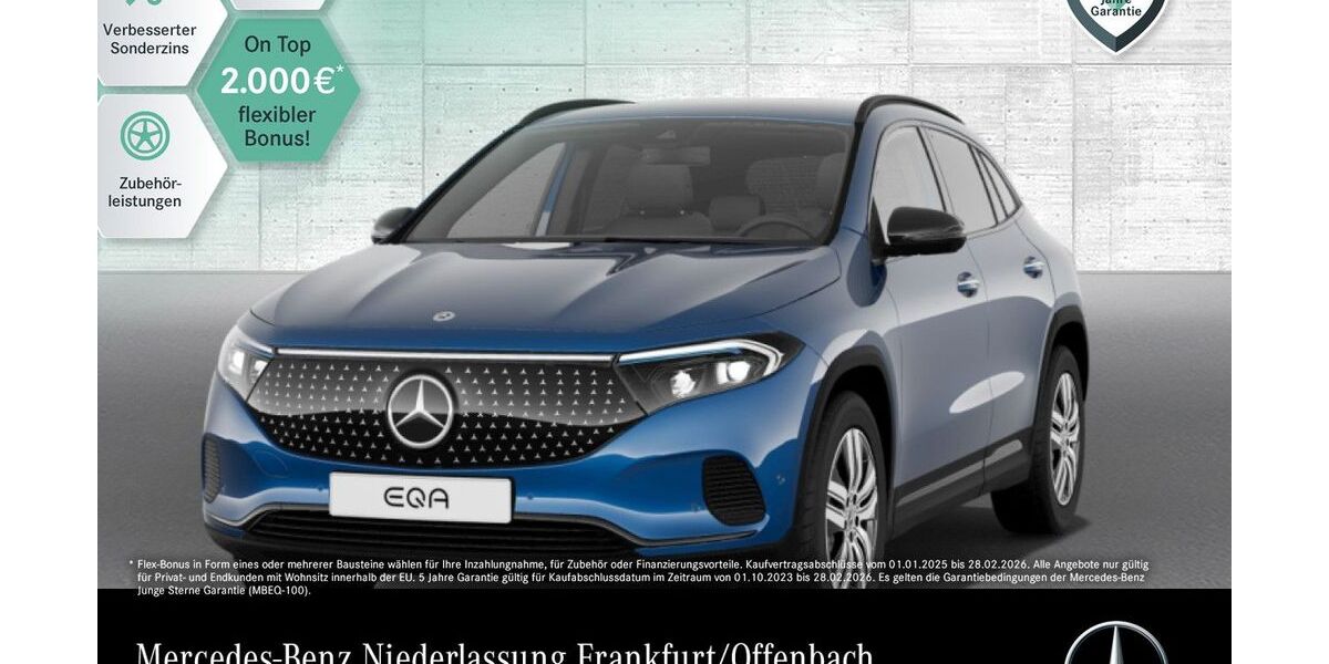 Mercedes-Benz EQA 7.600 km 35.490 &euro; Frankfurt 60599