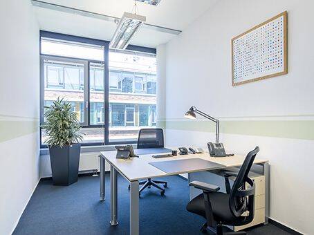 Exemplarischer Büroraum im beliebten Ostend - All-in-Miete
