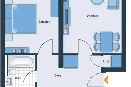 Wohnung Groß-Gerau Gerau - 3 Zimmer, 70 m&sup2;, 250.000&euro; | Angebot:25349507