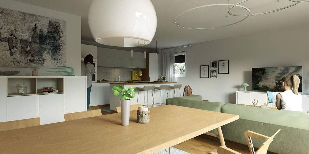 Etagenwohnung Offenbach am Main Bieber - 2 Zimmer, 56 m&sup2;, 345.530&euro; | Angebot:26840633