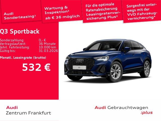 Audi Q3 26.072 km 45.550 &euro; Frankfurt am Main 60314