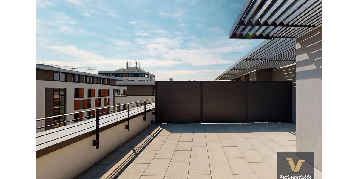 Lichtdurchflutete und großzügig geschnittene 3-Zimmer-Wohnung mit großer Dachterrasse! 3 zimmer