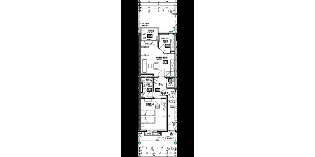 Erdgeschoßwohnung Frankfurt am Main Innenstadt 1 - 2 Zimmer, 55 m&sup2;, 1.190&euro; | Angebot:26248545